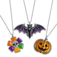 3 Styles The Nightmare Before Christmas Cartoon Anime Alloy Necklace