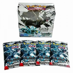 宝可梦Black Bolt英语版收藏卡牌Pokemon海外版纪念小卡全系列卡