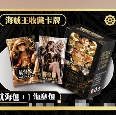 寻帆文创海贼王收藏卡牌终海秘宝系列纪念卡片海皇包经典海贼王卡