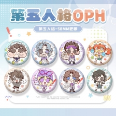 58mm第五人格周边徽章吧唧 oph拉拉队员囚徒佣兵古董商