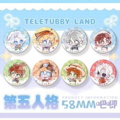 58mm 第伍人咯游戏周边徽章吧唧杂技演员红夫人入殓师园丁囚徒痛包挂饰