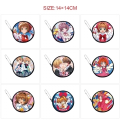 10 Styles Card Captor Sakura Cartoon PU Coin Purse Anime Wallet