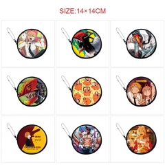 10 Styles Chainsaw Man Cartoon PU Coin Purse Anime Wallet