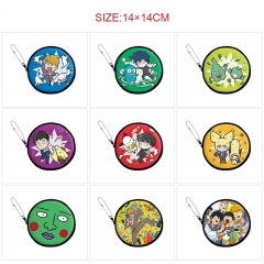 10 Styles Mob Psycho 100 Cartoon PU Coin Purse Anime Wallet