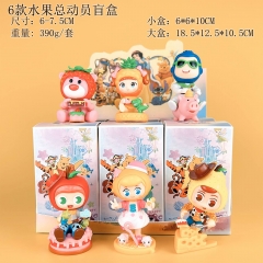 6PCS/SET 6-7.5cm Toy Story Cartoon Surprise Blind Box Anime PVC Figure Toy