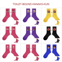 10 Styles Toilet-Bound Hanako-kun Cartoon Anime Long Socks