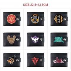 10 Styles Haikyuu Cartoon Wallet Anime Short Purse