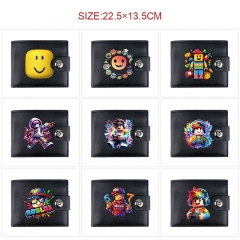 12 Styles Roblox Cartoon Wallet Anime Short Purse