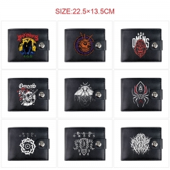 10 Styles Bad Omens Cartoon Wallet Anime Short Purse