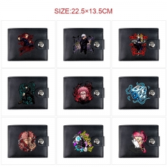 11 Styles Jujutsu Kaisen Cartoon Wallet Anime Short Purse