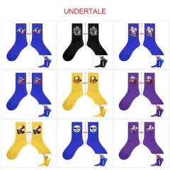 10 Styles Undertale Cartoon Anime Long Socks