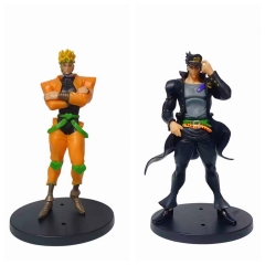 2 Styles 18cm JoJo's Bizarre Adventure Kujō Jōtarō Dio Brando Cartoon Anime PVC Figure
