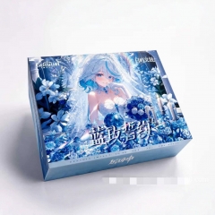 Genshin Impact Cartoon Anime Card Packs Booster Pack Paper Cards