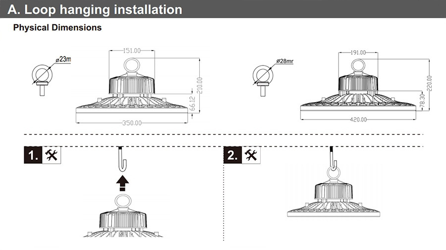 ufo-led-bay-light-install-a