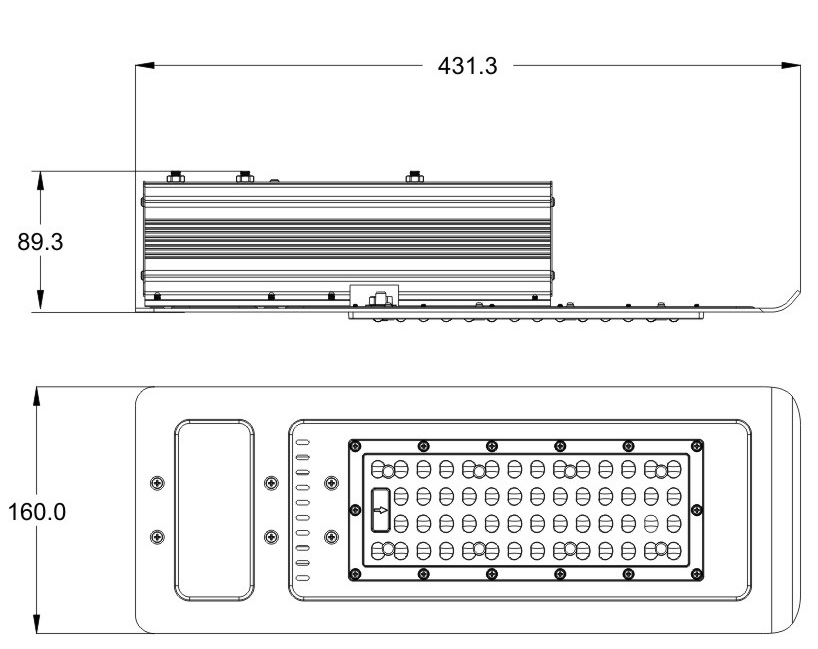 60w-slim-led-street-light-size