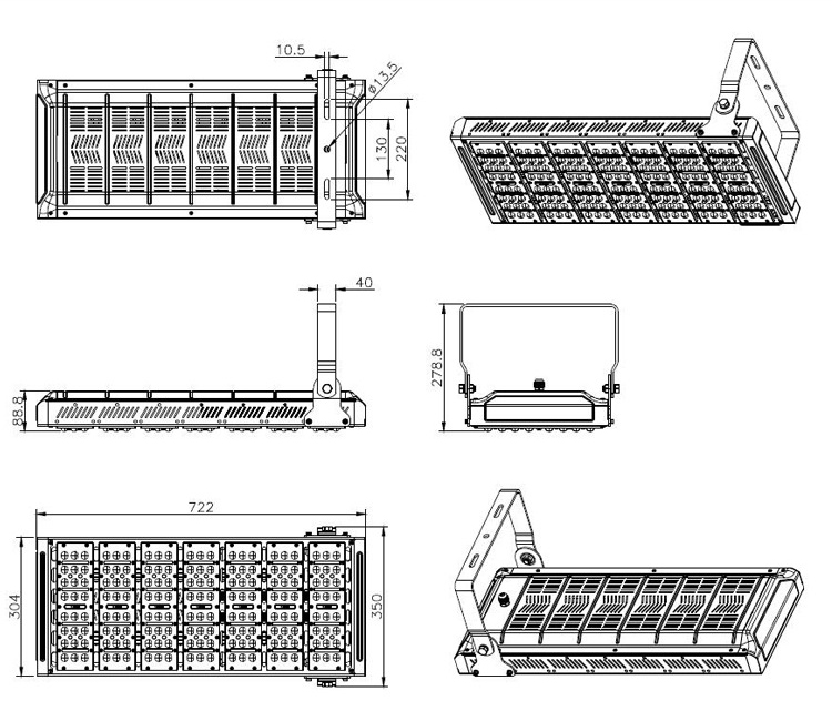 350w-led-tunnel-light-size