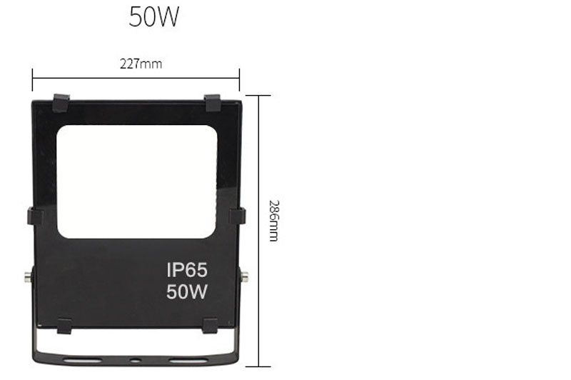 50w-cob-led-flood-light-size