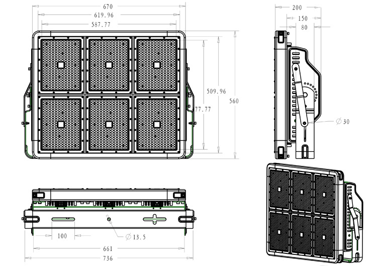 1080w-high-mast-led-flood-light-size