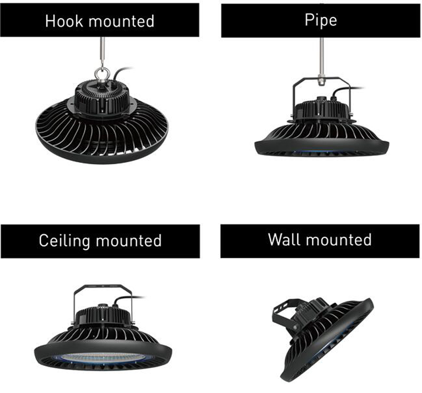 ufo-led-high-bay-light-installation