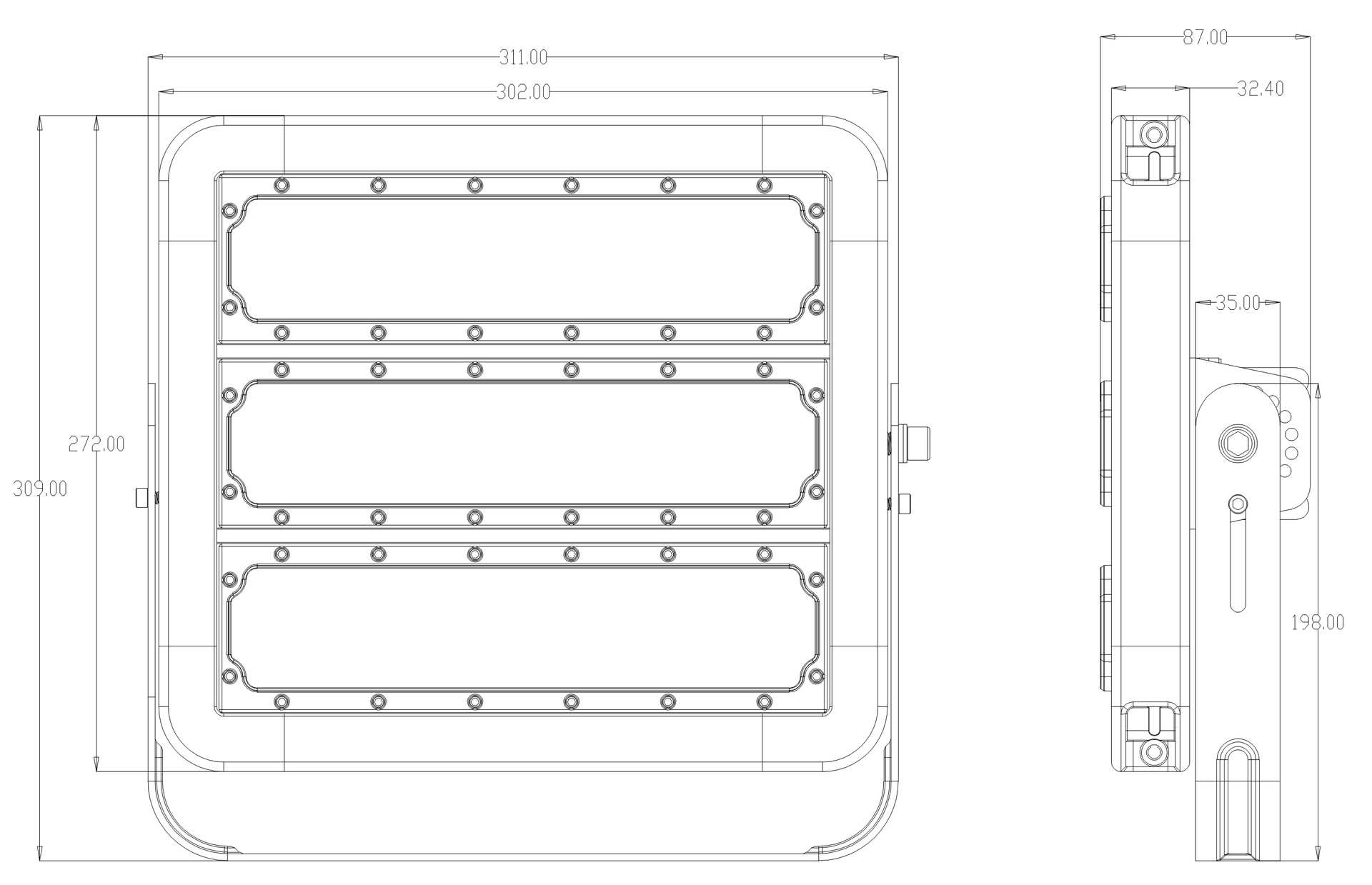 150w-led-flood-light-size