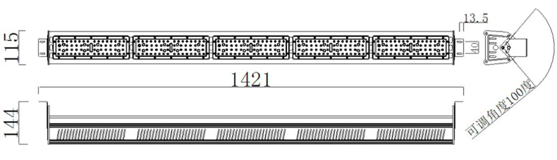 250w-linear-led-high-bay-light-size