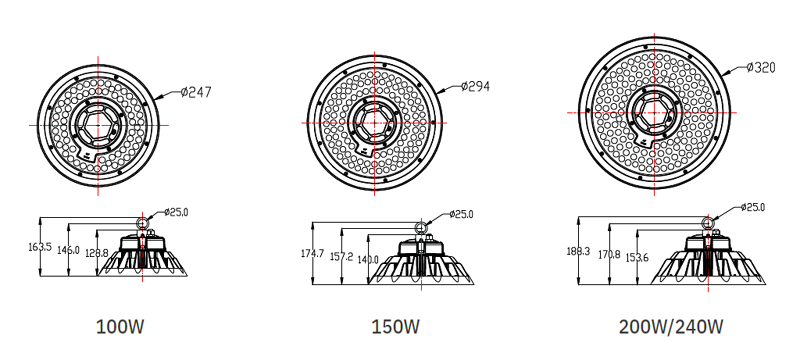 dimmable-ufo-led-high-bay-light-size