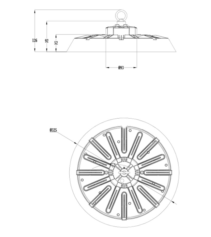 200w-ufo-led-high-bay-light-size