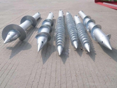 Ground Helical Screw Pile