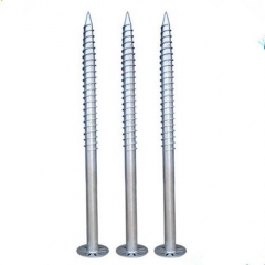 Ground Anchor Screw Piles For Solar Mounting