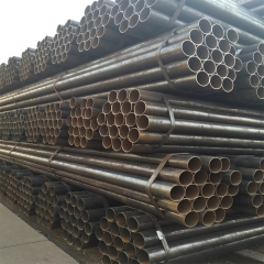 large diameter schedule 40 black carbon steel erw pipe price