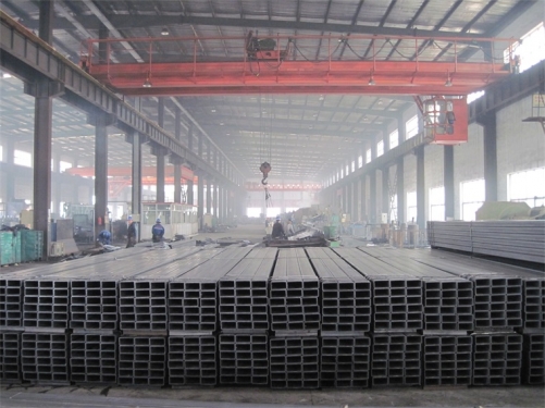 Hollow Section Round / Square / Rectangular Galvanized Mild Carbon Steel Tube Pipe