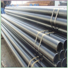 Sch40 ASTM A106 Black Steel DIN 2448 Standard Seamless Steel Round Pipe