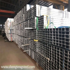 Factory Price ASTM A36 Welded Square Hollow Section Pre Galvanized Mild Carbon Steel Tube Pipe