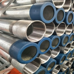Mildle east GI pipe Q195 Q215 Q235 ERW Pre galvanized Square Rectangular steel pipe EN10025