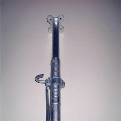 Q235 Scaffold Adjustable Solid/Hollow 600mm Jack Base