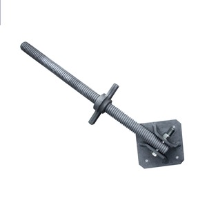 Q235 Scaffold Adjustable Solid/Hollow 600mm Jack Base