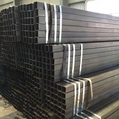 China Shengteng Brand ERW Welded Cold Rolled Black Carbon Rectangular Square Hollow Section Pipe