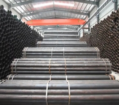 Tianjin Shengteng Electric Resistance Welding Q195/Q235/Q345 Black Steel Pipe
