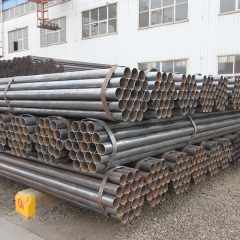 ASTM A53 Mild carbon q195 q235 steel pipe/erw welded tubes/galvanized pipe
