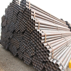 China Shengteng Brand Q195 Q215 Q235 Q345 Black Welded Steel Pipe/Tube