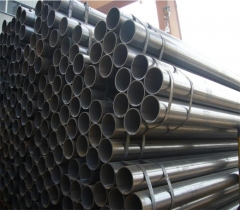 Manufacture of Black Hollow Profile Carbon Steel Welded Steel Pipes for Construction