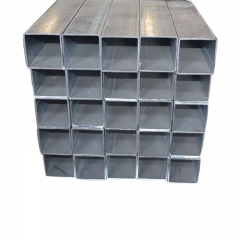 High Quality ERW Welded Hot Rolled Black Carbon Rectangular Hollow Section Square Steel Pipe