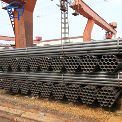 Manufacture of Black Hollow Profile Carbon Steel Welded Steel Pipes for Construction