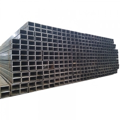 High Quality Welded Black Carbon Square Rectangular Steel Pipe / Tube