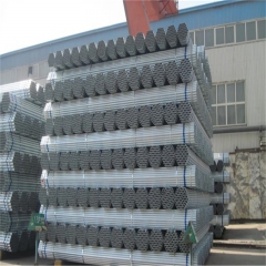 China Shengteng Brand ERW Welded Galvanized Steel Pipes