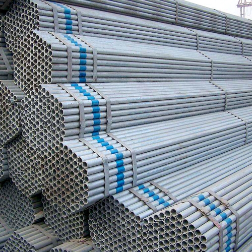 Factory Wholesale Round Section Carbon Steel Galvanized Pipe