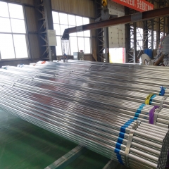 Hot Dip Galvanized Round Steel Pipe For Construction