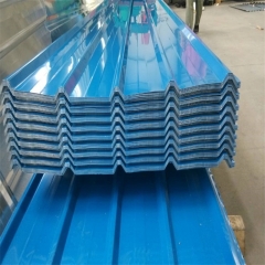 China Factory ASTM A653 Corrugated Color Coated Roofing Steel Sheet