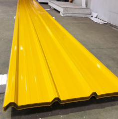China Factory ASTM A653 Corrugated Color Coated Roofing Steel Sheet