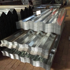 Construction Roof Corrugated Steel Sheet / Zinc Coated Roofing Metal / Color Coated Corrugated Steel Sheet